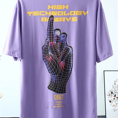 市场上装-T恤-微潮T恤【实拍】