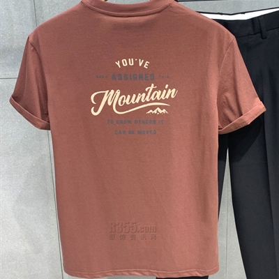 市场上装-T恤-休闲T恤【实拍】