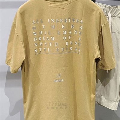 市场上装-T恤-休闲T恤【实拍】