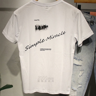 市场上装-T恤-休闲T恤【实拍】