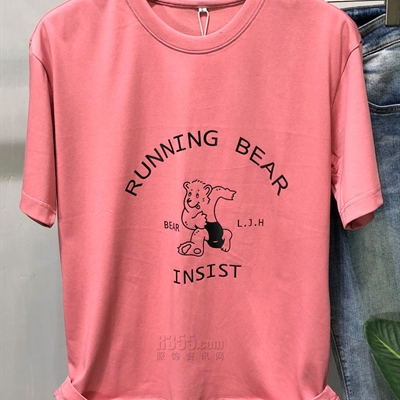 市场上装-T恤-休闲T恤【实拍】