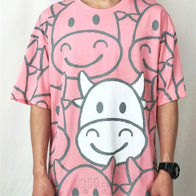 市场上装-T恤-微潮T恤