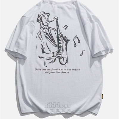 市场上装-T恤-微潮T恤