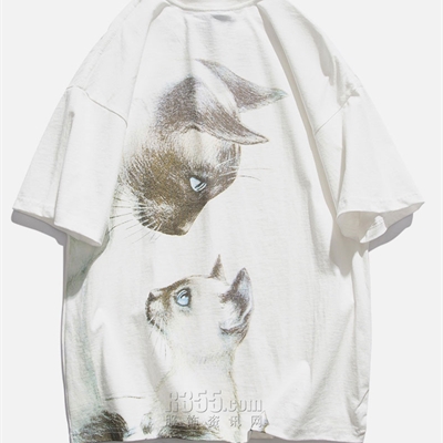 市场上装-T恤-微潮T恤