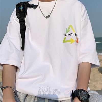 市场上装-T恤-微潮T恤