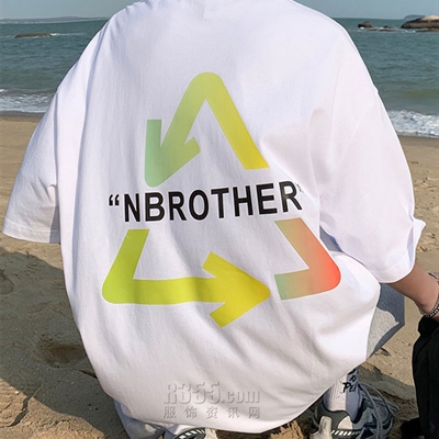 市场上装-T恤-微潮T恤