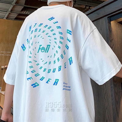 市场上装-T恤-微潮T恤