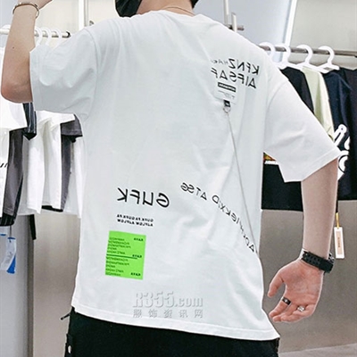 市场上装-T恤-微潮T恤