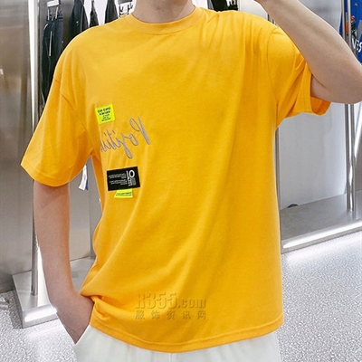 市场上装-T恤-微潮T恤