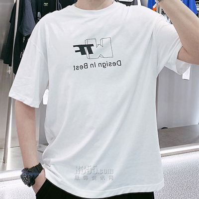 市场上装-T恤-微潮T恤