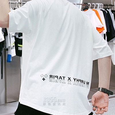 市场上装-T恤-微潮T恤