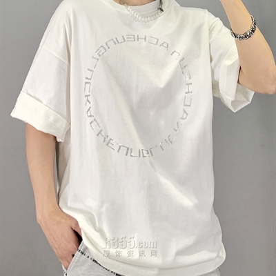 市场上装-T恤-微潮T恤