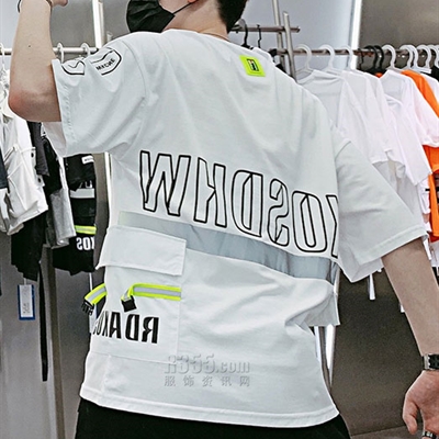 市场上装-T恤-微潮T恤