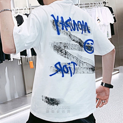 市场上装-T恤-微潮T恤