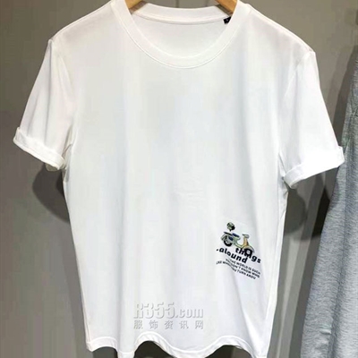 市场上装-T恤-休闲T恤【实拍】