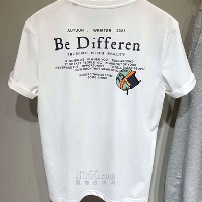 市场上装-T恤-休闲T恤【实拍】