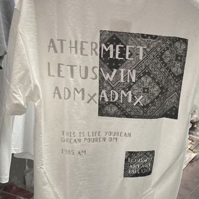 市场上装-T恤-休闲T恤【实拍】