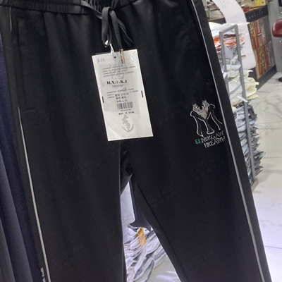 市场男裤-商务-松紧裤【实拍】