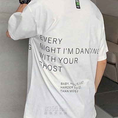 市场上装-T恤-微潮T恤