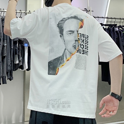 市场上装-T恤-微潮T恤