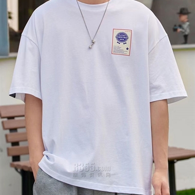 市场上装-T恤-微潮T恤