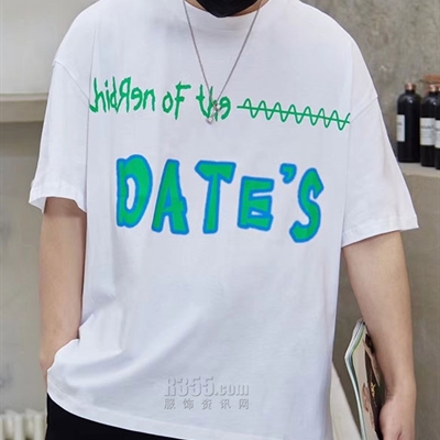 市场上装-T恤-微潮T恤