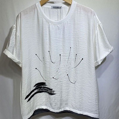 市场上装-T恤-微潮T恤【实拍】