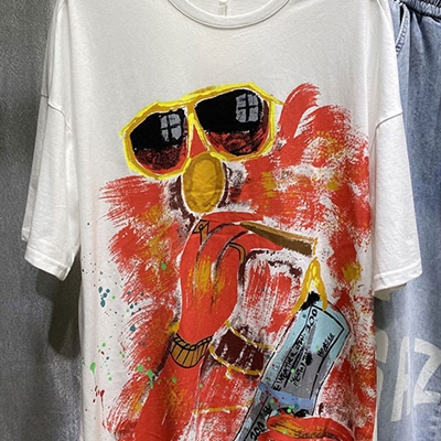 市场上装-T恤-微潮T恤【实拍】