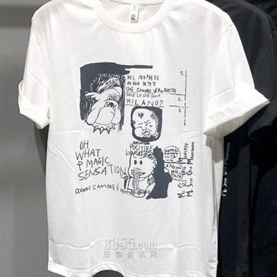 市场上装-T恤-微潮T恤【实拍】