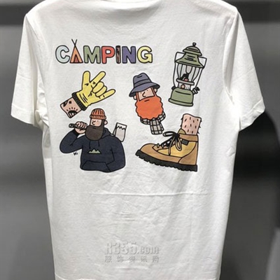 市场上装-T恤-休闲T恤【实拍】