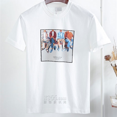 市场上装-T恤-休闲T恤【实拍】