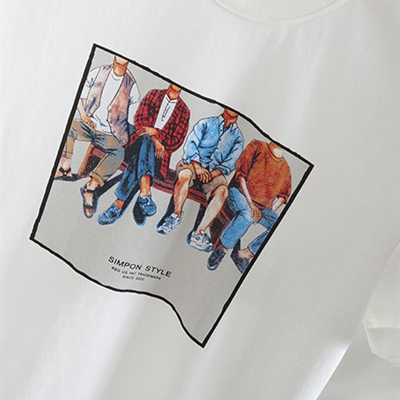 市场上装-T恤-休闲T恤【实拍】