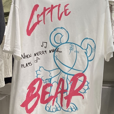 市场上装-T恤-微潮T恤【实拍】