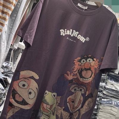 市场上装-T恤-微潮T恤【实拍】