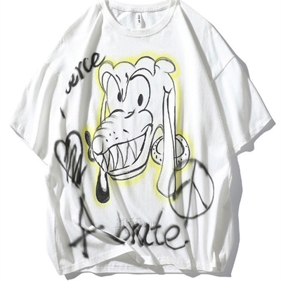 市场上装-T恤-微潮T恤