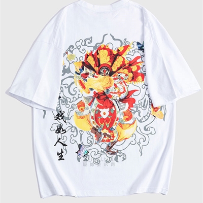 市场上装-T恤-微潮T恤