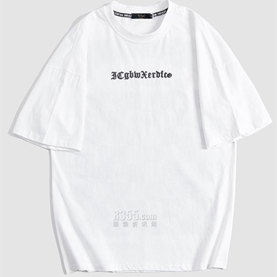 市场上装-T恤-微潮T恤