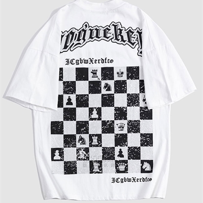 市场上装-T恤-微潮T恤