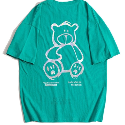 市场上装-T恤-微潮T恤