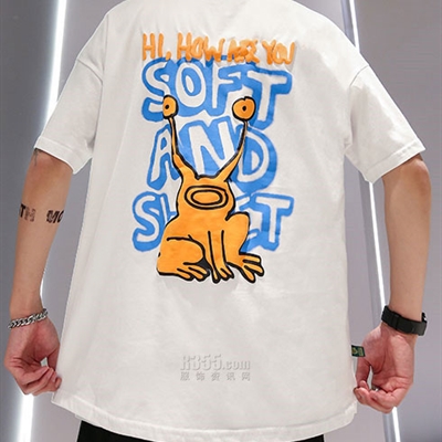 市场上装-T恤-微潮T恤