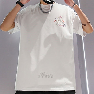 市场上装-T恤-微潮T恤