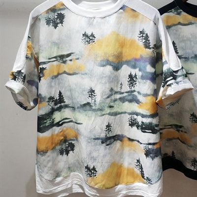 市场上装-T恤-休闲T恤【实拍】