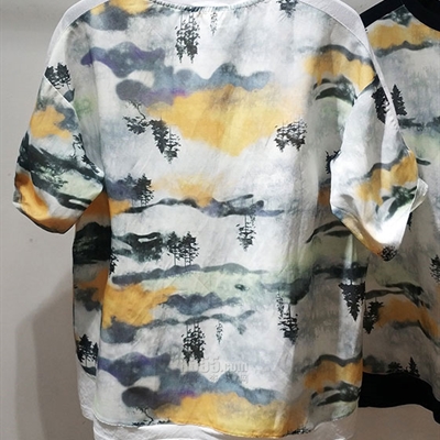 市场上装-T恤-休闲T恤【实拍】