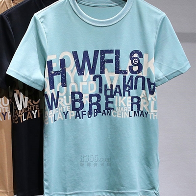 市场上装-T恤-休闲T恤【实拍】