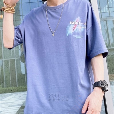 市场上装-T恤-微潮T恤