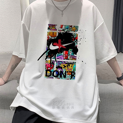 市场上装-T恤-微潮T恤