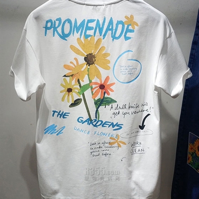 市场上装-T恤-休闲T恤【实拍】