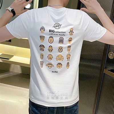 市场上装-T恤-休闲T恤