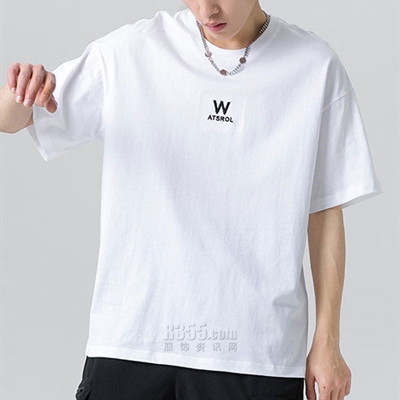 市场上装-T恤-微潮T恤