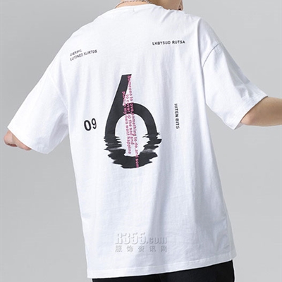 市场上装-T恤-微潮T恤